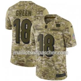 Maillot Cincinnati Bengals A. J. Green 18 Nike Salute To Service - Homme